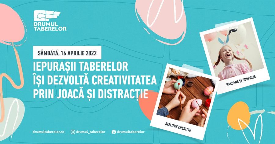 Afiș Iepurașii Taberelor la Drumul Taberelor